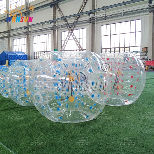 inflatable bumper bubble soccer ball wearable inflatable bumper ball