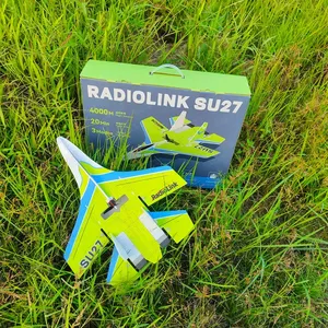 Radiolink Fabricante <span class=keywords><strong>SU27</strong></span> con control remoto y controlador de vuelo Juguete Aire PP RC Avión Ala fija RC Avión Educación - Product Image 4