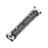 DF56C-26S-0.3V(51) HRS Hirose 26-Pin 0,3mm SMD Vertikaler Steckverbinder, Platine-zu-Mikro-Koaxial-Buchse für LVDS EDP UAV-Kamera