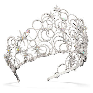 2025 Nueva Corona de burbujas Magic Bad Witch Crown Tiara Miss Pageant Aleación de alto grado joyería para el cabello tocado fabricante Venta Directa - Product Image 6