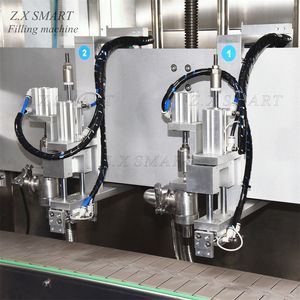 Znsmart tùy chỉnh đầu piston hoàn toàn tự động nhựa chai thủy tinh lỏng Jar nước sốt mật ong Sản phẩm làm đầy và đóng nắp dòng máy - Product Image 3