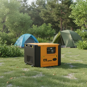 High-quality DELBERT EP-20SE3 20kW/25kVA 50Hz/60Hz Ultra-Quiet Soundproof Water-Cooled <b>Generator</b> Trailer <b>Mobile</b> Trailer EP-20SE3 - Product Image 1