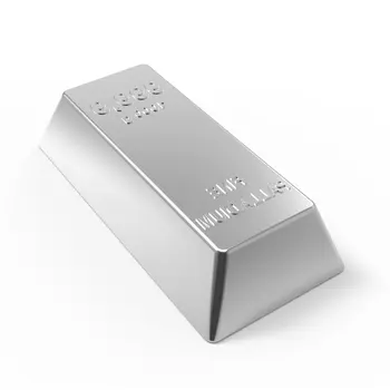 Metallo prezzo cina, su misura elevata purezza lingotti d'argento e lingotti di palladio 99.99%, lingotti di metallo, lingotto di metallo, metalli preziosi