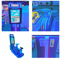 Machine de course de vélo d'arcade pour enfants, jeu d'intérieur pour les enfants de plus de 3 ans avec garantie d'un an et support en anglais