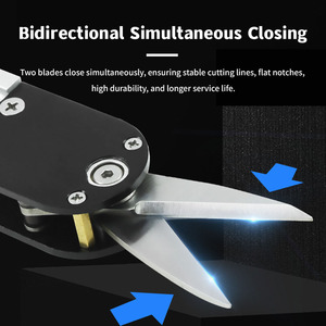 Ciseaux d'oreille automatiques à action bidirectionnelle à grande vitesse Machine de <span class=keywords><strong>masque</strong></span> pneumatique KN95 avec outils de coupe de qualité industrielle - Product Image 6