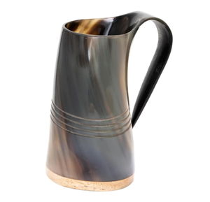 Tasse à corne de bière Tasse à corne à boire Viking durable et sans danger pour les aliments Tasse à corne à boire - Product Image 1