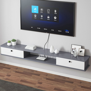 Meuble <span class=keywords><strong>TV</strong></span> mural suspendu, style moderne minimaliste, pour <span class=keywords><strong>petit</strong></span> appartement, salon, meuble <span class=keywords><strong>TV</strong></span> mural, support <span class=keywords><strong>TV</strong></span> mural, <span class=keywords><strong>banc</strong></span> <span class=keywords><strong>TV</strong></span> - Product Image 2