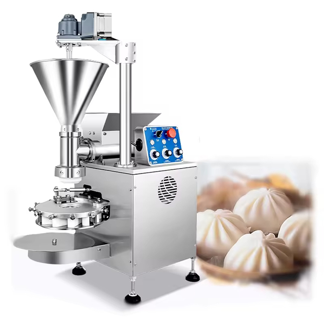 High Efficiency Commercial Countertop Momos Making Machine for Steamed Breakfast Shop Serving Small Meat Grain Ingredients