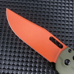 Cuchillo Plegable de Supervivencia Taggedout 15535 EDC para Caza, Hoja S35V, Mango G10, Cuchillo de Bolsillo para Camping - Product Image 4
