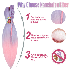 Intrecciare i capelli colorati <span class=keywords><strong>per</strong></span> i <span class=keywords><strong>bambini</strong></span>, breve Pre allungato facile treccia <span class=keywords><strong>per</strong></span> i <span class=keywords><strong>bambini</strong></span> - Product Image 3