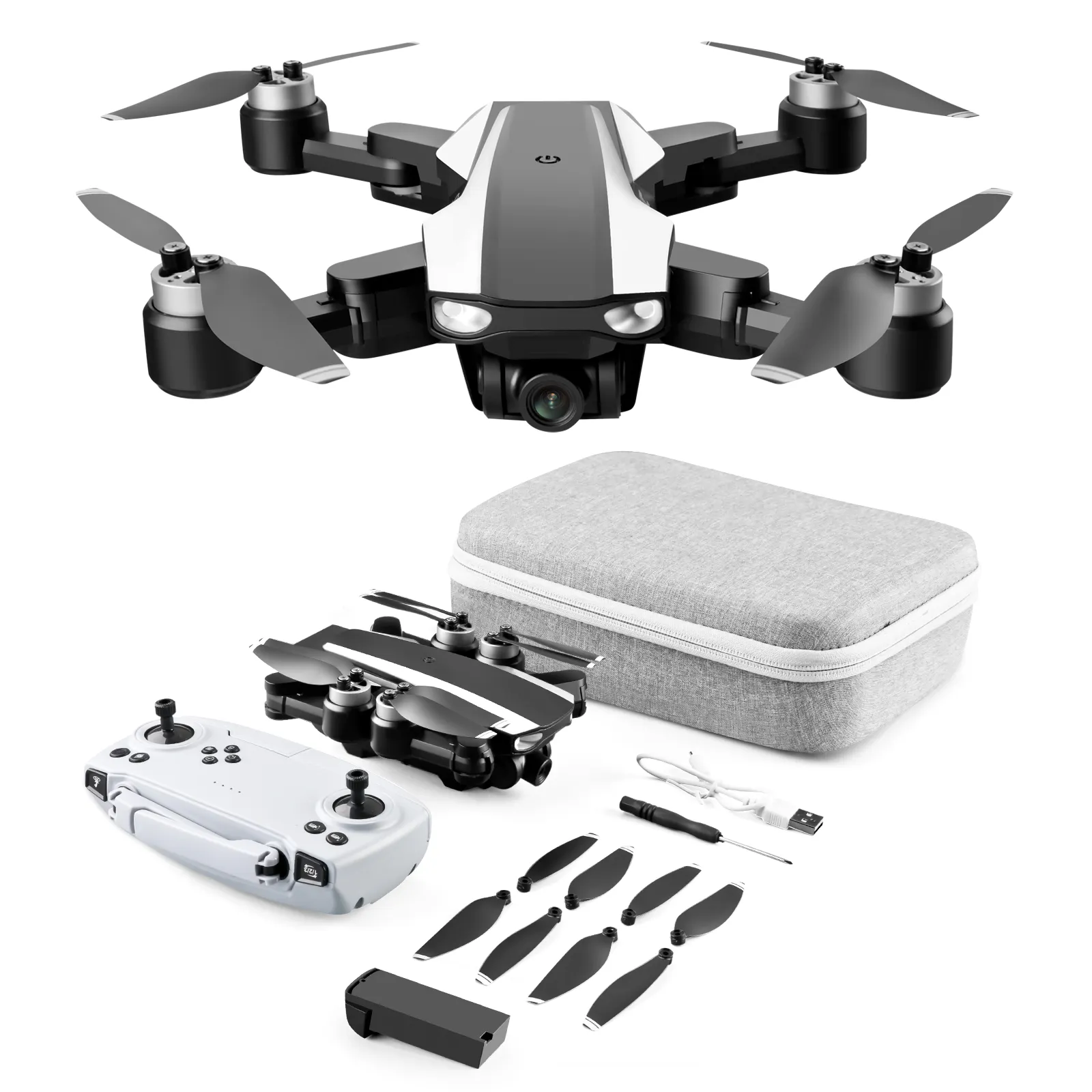 WUPRO Drones With 4k Camera And Gps Remote Control Camera Drone Smart Return Camera Drone
