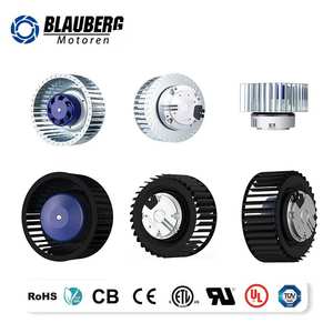 블라우버그 OEM 230V 고효율 산업용 덕트 원심 팬 IP55 방수 PA6+GF 블레이드 철제 하우징 CE/CCC/RoHS - Product Image 4