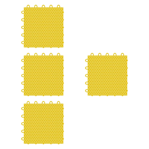 PP <b>Interlocking</b> Garage <b>Floor</b> <b>Tiles</b> Modular Plastic PVC Vented <b>Floor</b> Mats <b>Floor</b> Slab for Car Washing Shop Warehouse Showroom - Product Image 3