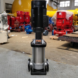 Pompe verticale multi-étages en acier inoxydable pour circulation et surpression, avec moteur inclus - Product Image 5