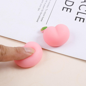 2025 Cute Little Butt Pinch Stress-Reliever TPR Toys Party Toy <b>Squishy</b> Ass Peach Mochi for Kids Aged 5 to 7 Years - Product Image 4