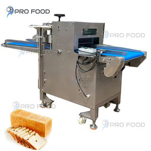 Máquina cortadora de pan de hamburguesa de alta resistencia con sistema de embalaje y cuchillas de alta calidad para producción de panadería - Product Image 1