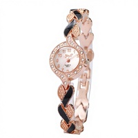 Nouvelle Montre à Quartz Créative pour Femme, Bracelet en Alliage, Cadran à Aiguilles Élégant Haut de Gamme, Style Tendance Transfrontalier