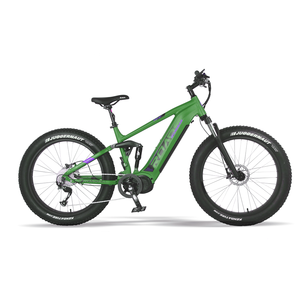 Vélo de <span class=keywords><strong>montagne</strong></span> électrique ROADSAN 48V 1000W, pneus larges 26 pouces, moteur à moyeu arrière, autonomie de 60 km, cadre en alliage d'aluminium, système électronique - Product Image 1