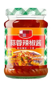 Sauce au <span class=keywords><strong>riz</strong></span> à l'ail frais instantanée en gros en bouteille de verre, végétalienne, pour adultes, assaisonnement au homard pour tremper dans le fondue - Product Image 4