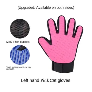 New Arrival Pet Hair Removal Gloves Grooming Tools For Cat And Dog