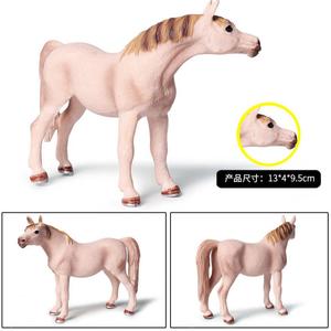 Yxs simula un solido giocattolo per bambini bianco per cavalla <span class=keywords><strong>bianca</strong></span> del mondo della fauna selvatica - Product Image 3