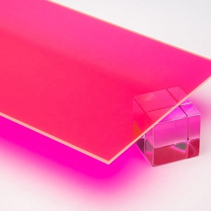 Huashuaite phát sáng trong bóng tối màu 8x4 feet 3 mét huỳnh quang vòng tròn màu xanh sáng phát sáng Acrylic tấm nhựa - Product Image 3