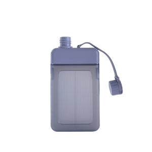 450ML preto plástico portátil Travel Mug bolso <span class=keywords><strong>Hip</strong></span> Frasco para Licor Slim Design para atividades ao ar livre como caminhadas - Product Image 2