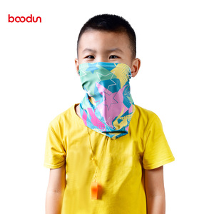 Baodun Kids Neck Scarf Ice Silk Lycra Cycling Face Mask One Size <b>Sunscreen</b> Dustproof Child Outdoor Protection - Product Image 1