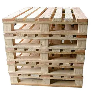 Wholesale balcony pallets-Wholesale Cheap Price 4way Entry Pine Wood Forklift Pallet