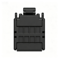Connecteur femelle TE 2,5 mm, 8 broches, série Multilock 040, 174044-2, pour câblage intérieur automobile 12V, PBT-GF UL94 HB, noir