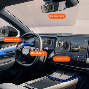 Soporte Magnético para Teléfono de Coche Schitec, Aleación de Zinc, ABS, Ventosa, Soporte para Smartphone para Escritorio y Coche - Product Image 6