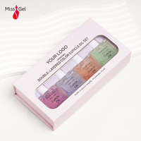 MissGel – Kit d'huile à cuticules bicolore à la vitamine E – Nutrition végétalienne pour les soins des ongles et des cuticules – Soin beauté nourrissant et réparateur pour les doigts