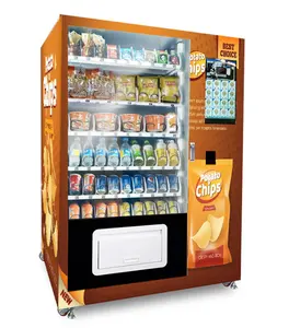 Refrigerado Bebida Vending Machines Combo Snack Vending Machine Para Alimentos e Bebidas