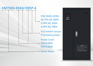 Variateur de fréquence AC Yk Sq180 185 kW triphasé 380 V haute performance industriel IP20 185 kW - Product Image 4