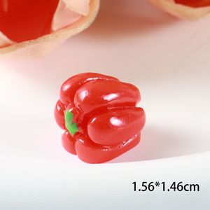 Serie de verduras en miniatura, juguetes de comida de simulación, accesorios de resina de pegamento en crema DIY para fundas de teléfono, hebillas para llaves, fabricación de joyas para el cabello - Product Image 6