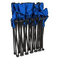 Vente en gros de banc d'extérieur de camping, siège pour six personnes pliable, accoudoir léger pliable, chaise d'équipe pour le camping et le sport