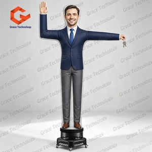 Sky Dancer Gonflable Personnalisé Visage Humain, Publicitaire pour Agents Immobiliers, pour Visite Immobilière, Modèle Homme Ondulant - Product Image 3