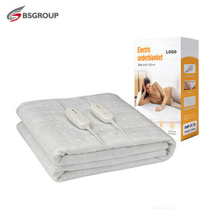 Couverture chauffante électrique 220 V à 4 niveaux de chaleur, double zone, sous-<span class=keywords><strong>matelas</strong></span> chauffant électrique - Product Image 1