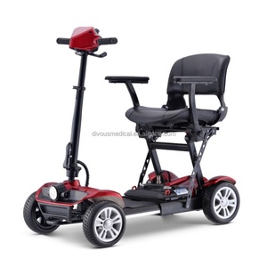 Electric Folding Mobility Scooter 270W 4 Wheel Lithium <b>Battery</b> Elderly Walker Chinese Electric Cars Adults - Product Image 1