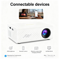 Projecteurs LCD intelligents M200S neufs, originaux et authentiques, 20 lumens ANSI, haut-parleurs intégrés, mini projecteur de cinéma maison HD 1080p portable