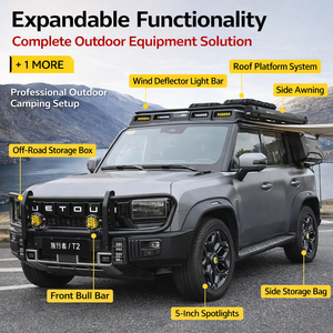 <span class=keywords><strong>Portaequipajes</strong></span> de Acero para Techo de Auto con 2 Escaleras para Jeep Wrangler JK y JL, Accesorios para Transportar Equipaje - Product Image 5