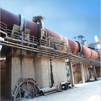 Usine de four rotatif Honeke DRI pour la production de fer éponge |   Horizontal |   45x2.5x2.5m |   200-300TPD |   Chaudière au charbon/gaz |   Nouveau roulement de boîte de vitesses