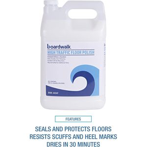 Cire à polir pour sols à fort trafic Boardwalk 1 gallon-BWK4404FEA - Product Image 3