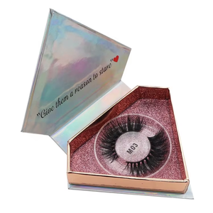 <span class=keywords><strong>Pestañas</strong></span> 3D de Pelo de Visón Premium Estilo 2025, Negras Naturales Brillantes, Tira Completa, 10 Pares Reutilizables, Más de 25 Empaques con Logotipo Personalizado - Product Image 2