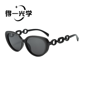 Cat Eye <b>Sunglasses</b> Black PC Frame UV400 Women Fashion Outdoors - Product Image 1