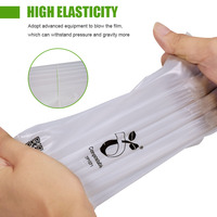 Sac plastique translucide, personnalisé, vente en gros, unités, biodégradables, accessoires de téléphone avec logo