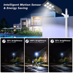Espeon Solar Street Light 800W High Brightness Waterproof With Sensor For <b>Outdoor</b> <b>Lighting</b> - Product Image 5