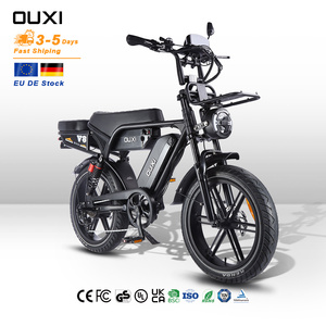 V8 Version Améliorée OUXI V8 ultra Max Vélo Électrique à Pneus Gras de 20 Pouces Batterie au Lithium Double 48V Vélo Électrique de Route - Product Image 1