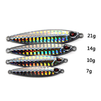 Hessen BZM001 Leurre Jig en Métal et Plomb – Tailles 7g/10g/14g/21g Sans Hameçons pour Poisson-Chat, Brochet, Carpe, Perche et Morue – Utilisation Multi-Environnements