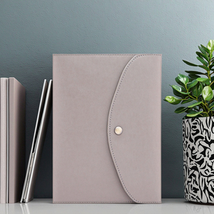 Văn phòng kinh doanh cuộc họp lót Tạp Chí máy tính xách tay A5 Đại Học Cai Trị Tạp Chí da cho văn bản với từ nắp đóng cửa - Product Image 1